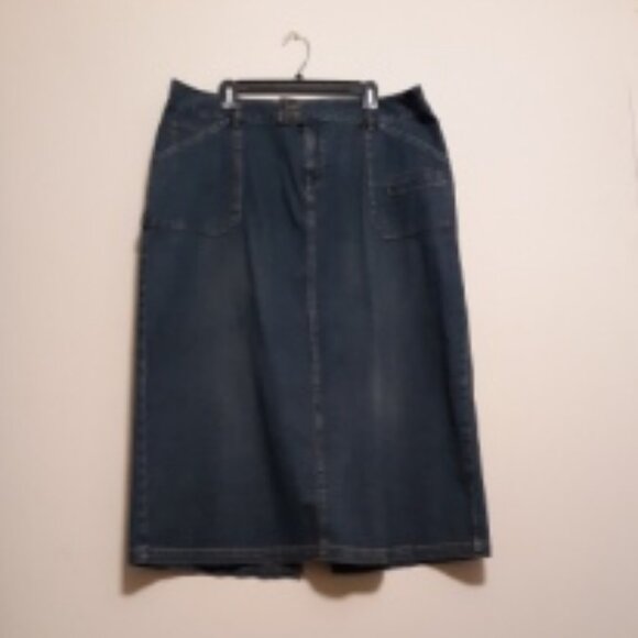 Cato Plus Size Jean Skirt Size 20W - Picture 1 of 3